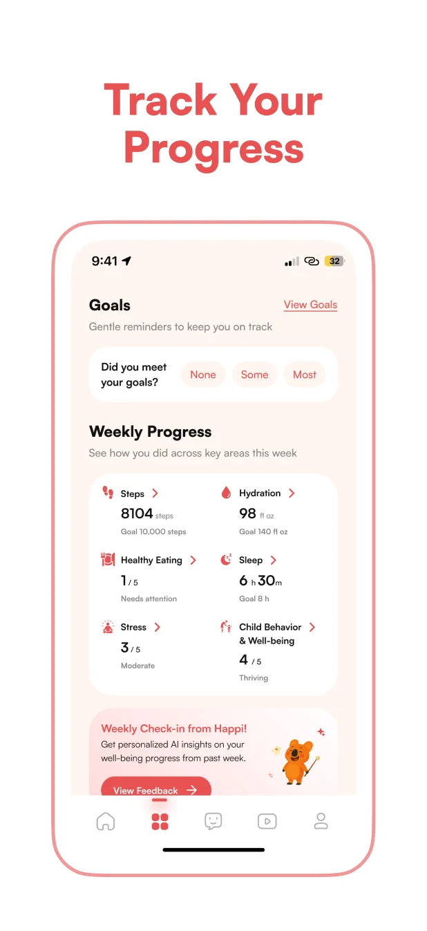Happy Teacher: dashboard screen